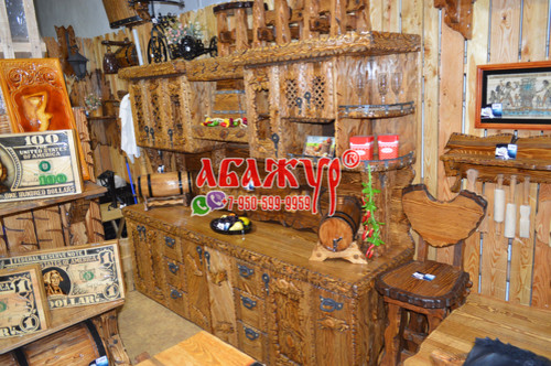 Кухня в магазине АБАЖУР под старину Кемерово Октябрьский 67 (1)