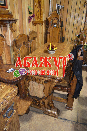Стол со стульями под старину цена (1)