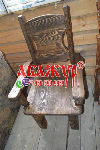 Кресло с подлокотникаи под старину цена фото (2)